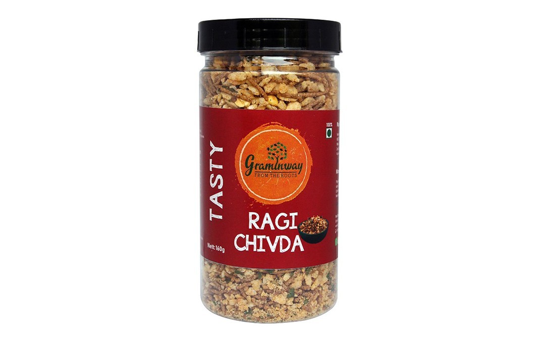 Graminway Tasty Ragi Chivda    Plastic Jar  160 grams